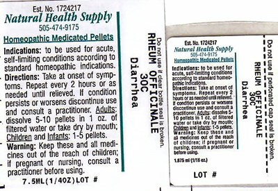 Diarrhea Label 5 (Nhs Diarrhea 5)